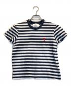 AMI Alexandre Mattiussiアミアレクサンドルマテュッシ）の古着「Tシャツ」｜ネイビー