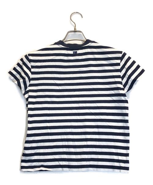 AMI Alexandre Mattiussi（アミアレクサンドルマテュッシ）AMI Alexandre Mattiussi (アミアレクサンドルマテュッシ) Tシャツ ネイビー サイズ:XXSの古着・服飾アイテム