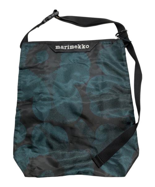 marimekko（マリメッコ）marimekko (マリメッコ) NEAT CROSSBODY UNIKKO M グリーン サイズ:表記なしの古着・服飾アイテム