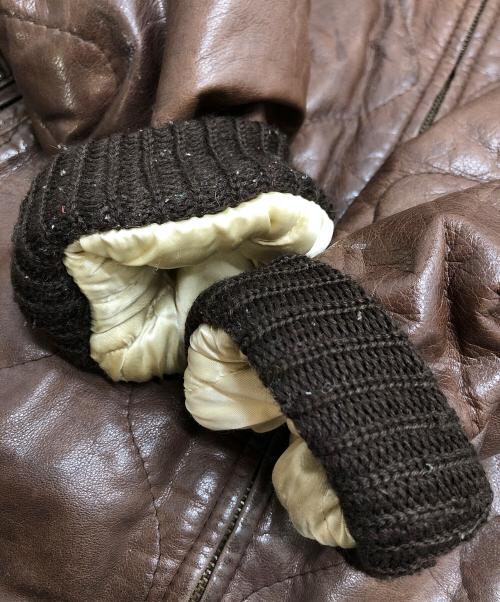 C.P COMPANY（シーピーカンパニー）C.P COMPANY (シーピーカンパニー) キルティングレザージャケット ブラウン サイズ:46の古着・服飾アイテム