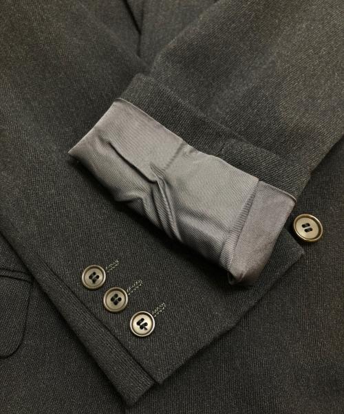 ISSEY MIYAKE MEN（イッセイミヤケメン）ISSEY MIYAKE MEN (イッセイミヤケメン) ピークドラペルダブルジャケット ブラック サイズ:Mの古着・服飾アイテム