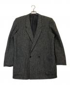 COMME des GARCONS HOMMEコムデギャルソン オム）の古着「ダブルテーラードジャケット」｜グレー