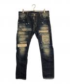 DSQUARED2ディースクエアード）の古着「デニムパンツ」｜インディゴ