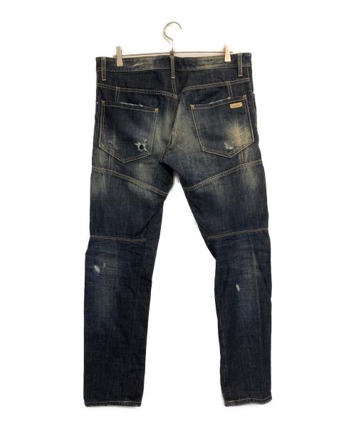 DSQUARED2（ディースクエアード）DSQUARED2 (ディースクエアード) デニムパンツ インディゴ サイズ:50の古着・服飾アイテム