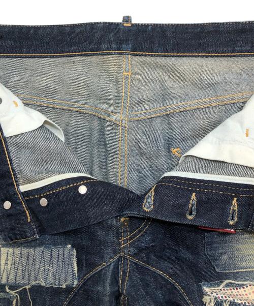 DSQUARED2（ディースクエアード）DSQUARED2 (ディースクエアード) デニムパンツ インディゴ サイズ:50の古着・服飾アイテム
