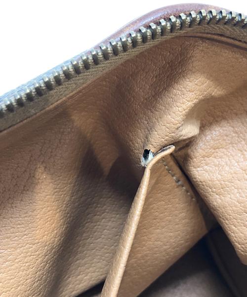 CELINE（セリーヌ）CELINE (セリーヌ) マカダム柄セカンドバッグ ブラウンの古着・服飾アイテム