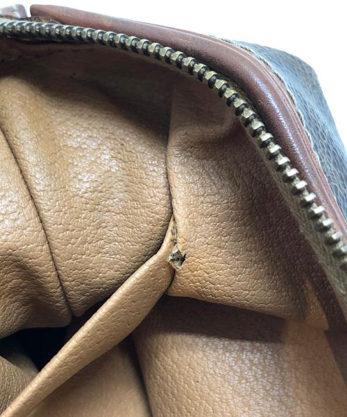 CELINE（セリーヌ）CELINE (セリーヌ) マカダム柄セカンドバッグ ブラウンの古着・服飾アイテム