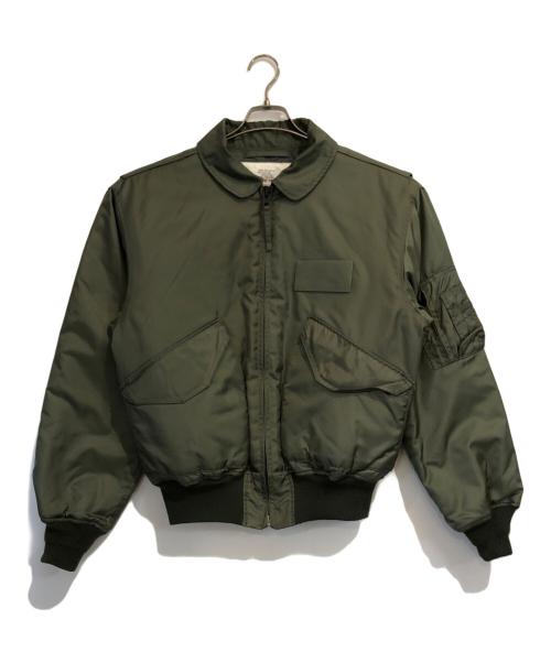 HOUSTON（ヒューストン）HOUSTON (ヒューストン) CWU-45Pフライトジャケット カーキ サイズ:XLARGEの古着・服飾アイテム