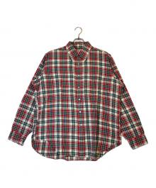 BROOKS BROTHERS（ブルックスブラザーズ）の古着「チェックネルシャツ」｜レッド