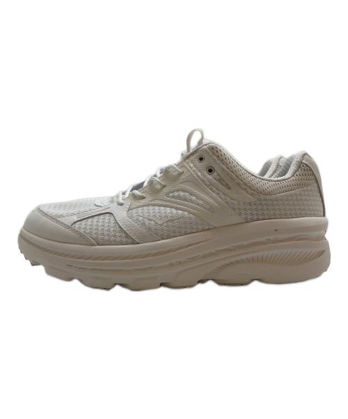 HOKAONEONE（ホカオネオネ）HOKAONEONE (ホカオネオネ) Engineered Garments (エンジニアードガーメンツ) BONDI 6 ホワイト サイズ:27.5の古着・服飾アイテム