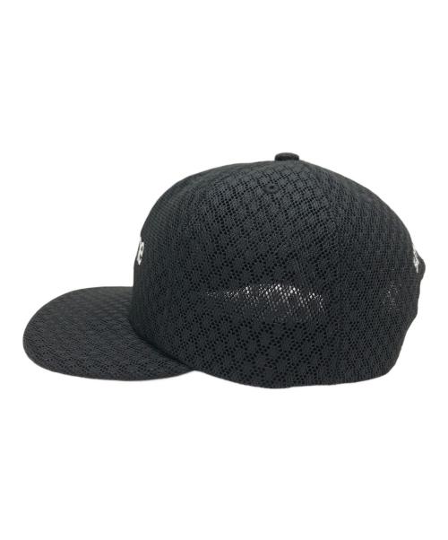 SUPREME（シュプリーム）SUPREME (シュプリーム) classic logo air mesh 6panel ブラックの古着・服飾アイテム