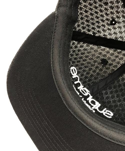 SUPREME（シュプリーム）SUPREME (シュプリーム) classic logo air mesh 6panel ブラックの古着・服飾アイテム