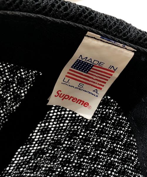SUPREME（シュプリーム）SUPREME (シュプリーム) classic logo air mesh 6panel ブラックの古着・服飾アイテム