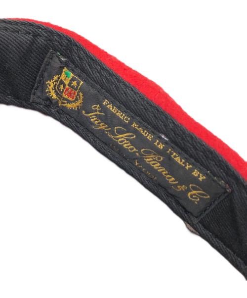 SUPREME（シュプリーム）SUPREME (シュプリーム) LORO PIANA (ロロピアーナ)  Loro Piana Terry 5 - Panel Cap レッドの古着・服飾アイテム