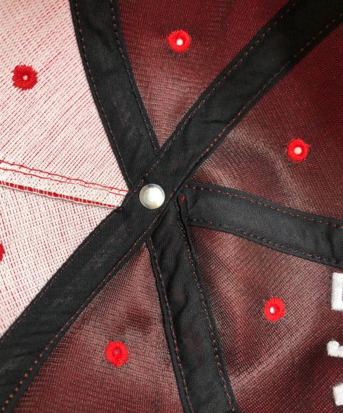 SUPREME（シュプリーム）SUPREME (シュプリーム) LORO PIANA (ロロピアーナ)  Loro Piana Terry 5 - Panel Cap レッドの古着・服飾アイテム