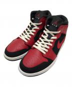 NIKEナイキ）の古着「Air Jordan 1 Mid Reverse Bred」｜ブラック