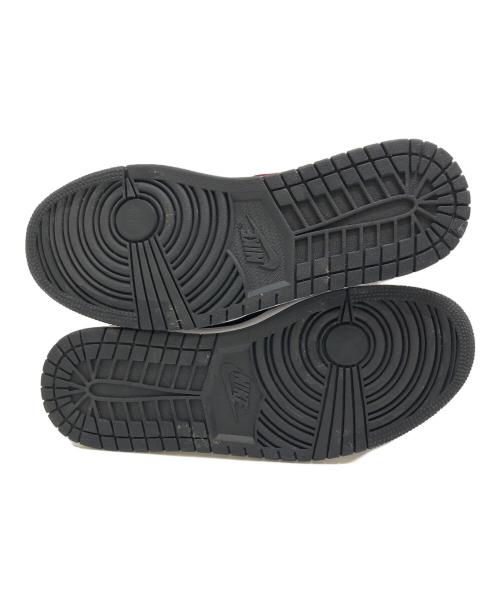 NIKE（ナイキ）NIKE (ナイキ) Air Jordan 1 Mid Reverse Bred ブラック サイズ:27CMの古着・服飾アイテム