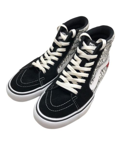 VANS（ヴァンズ）VANS (バンズ) sk8 hi baker skateboards ブラック サイズ:26.5の古着・服飾アイテム