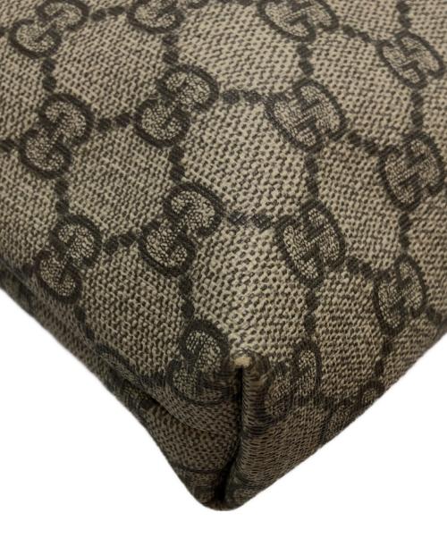 GUCCI（グッチ）GUCCI (グッチ) GGスプリーム ショルダーバッグ ベージュの古着・服飾アイテム