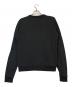 Saint Laurent Paris (サンローランパリ) ロゴプリントクルーネックスウェット ブラック サイズ:L：17000円