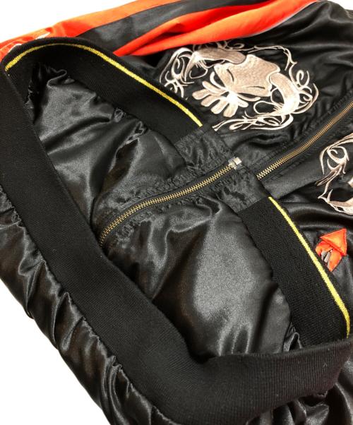 NEUTRAL INFINITY（ニュートラルインフィニティ）Neutral infinity (ニュートラルインフィニティ) ONE PIECE (ワンピース) リバーシブルスカジャン ブラック サイズ:Lの古着・服飾アイテム