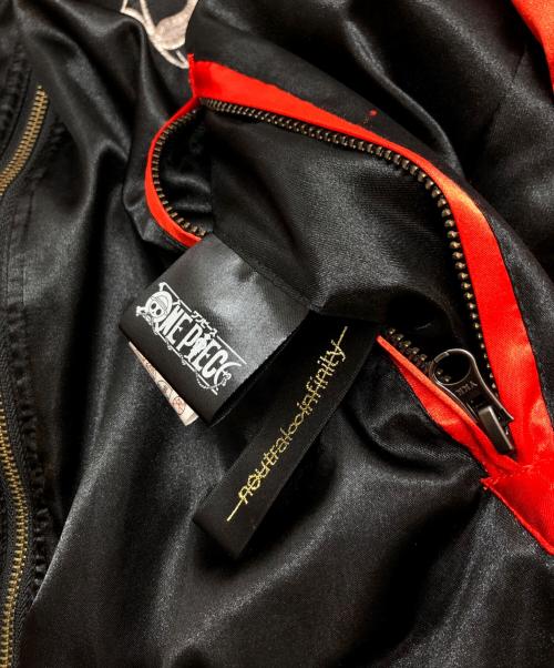 NEUTRAL INFINITY（ニュートラルインフィニティ）Neutral infinity (ニュートラルインフィニティ) ONE PIECE (ワンピース) リバーシブルスカジャン ブラック サイズ:Lの古着・服飾アイテム