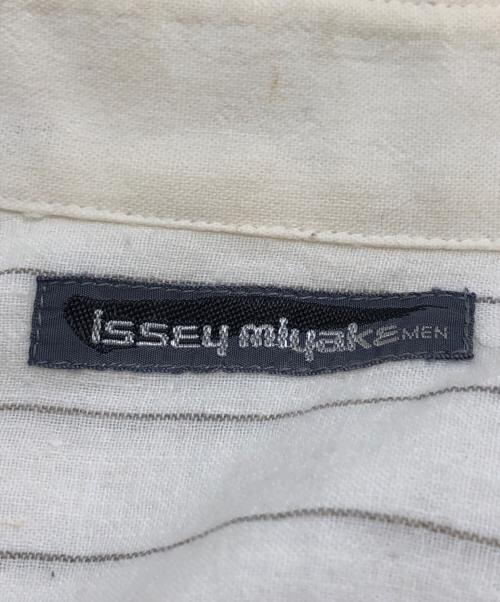 ISSEY MIYAKE MEN（イッセイミヤケメン）ISSEY MIYAKE MEN (イッセイミヤケメン) リネン混シャツ ホワイト サイズ:Mの古着・服飾アイテム