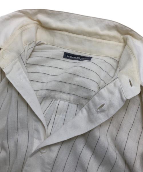 ISSEY MIYAKE MEN（イッセイミヤケメン）ISSEY MIYAKE MEN (イッセイミヤケメン) リネン混シャツ ホワイト サイズ:Mの古着・服飾アイテム