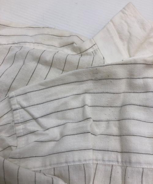 ISSEY MIYAKE MEN（イッセイミヤケメン）ISSEY MIYAKE MEN (イッセイミヤケメン) リネン混シャツ ホワイト サイズ:Mの古着・服飾アイテム