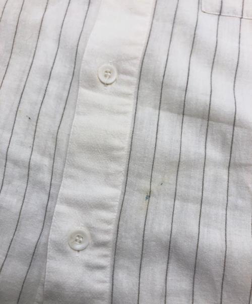 ISSEY MIYAKE MEN（イッセイミヤケメン）ISSEY MIYAKE MEN (イッセイミヤケメン) リネン混シャツ ホワイト サイズ:Mの古着・服飾アイテム