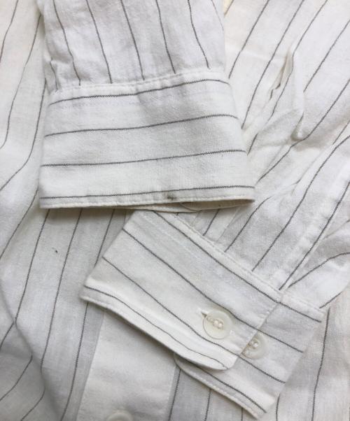 ISSEY MIYAKE MEN（イッセイミヤケメン）ISSEY MIYAKE MEN (イッセイミヤケメン) リネン混シャツ ホワイト サイズ:Mの古着・服飾アイテム