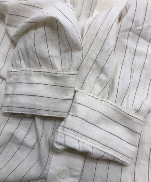 ISSEY MIYAKE MEN（イッセイミヤケメン）ISSEY MIYAKE MEN (イッセイミヤケメン) リネン混シャツ ホワイト サイズ:Mの古着・服飾アイテム