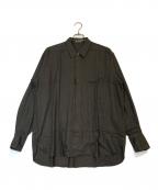 Y's for menワイズフォーメン）の古着「レーヨンシャツ」｜ブラウン