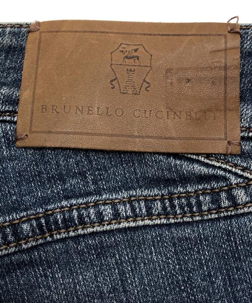 BRUNELLO CUCINELLI（ブルネロクチネリ）BRUNELLO CUCINELLI (ブルネロクチネリ) スキニーデニムパンツ インディゴ サイズ:I 38の古着・服飾アイテム