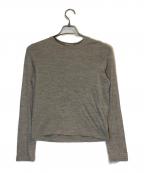 HERMESエルメス）の古着「シルクカットソー」｜グレー