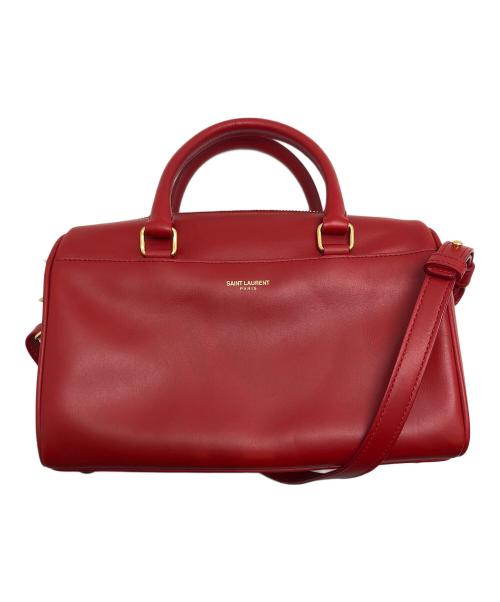 Saint Laurent Paris（サンローランパリ）Saint Laurent Paris (サンローランパリ) バッグ レッドの古着・服飾アイテム