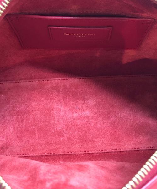 Saint Laurent Paris（サンローランパリ）Saint Laurent Paris (サンローランパリ) バッグ レッドの古着・服飾アイテム