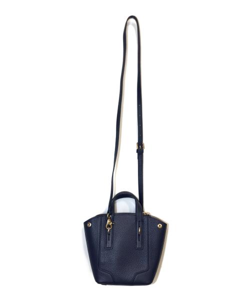 FURLA（フルラ）FURLA (フルラ) PERLA MINI 2WAYバッグ ネイビーの古着・服飾アイテム