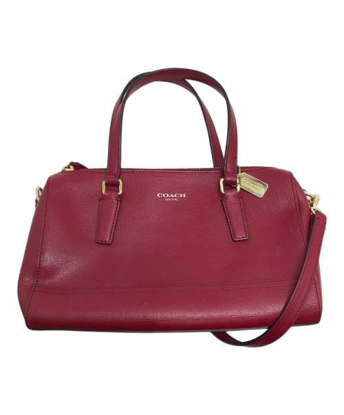 COACH（コーチ）COACH (コーチ) ショルダーバッグ レッドの古着・服飾アイテム