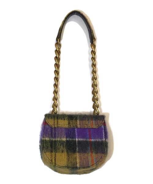 Vivienne Westwood（ヴィヴィアンウエストウッド）Vivienne Westwood (ヴィヴィアンウエストウッド) jodie saddle bag パープルの古着・服飾アイテム