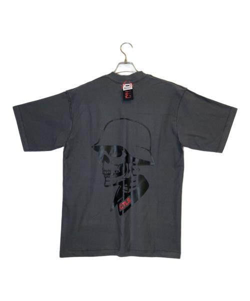 CVTVLIST（カタリスト）CVTVLIST (カタリスト) PRO CLUB (プロクラブ) プリントTシャツ グレー サイズ:表記なしの古着・服飾アイテム