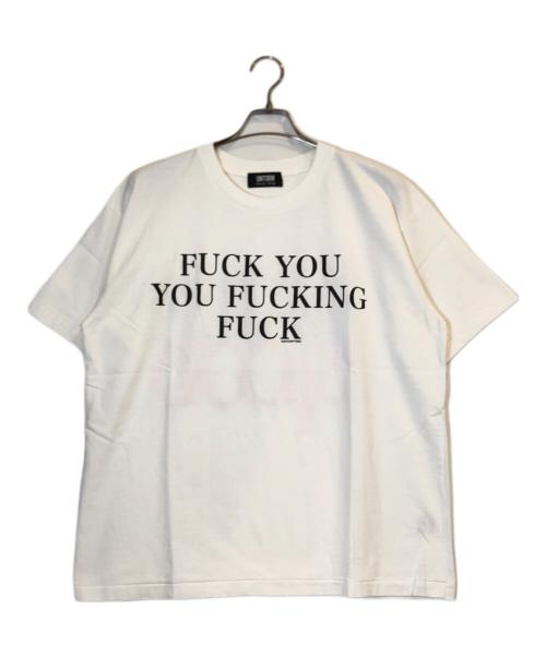 UNTORN（アントーン）UNTORN (アントーン) プリントTシャツ ホワイト サイズ:Mの古着・服飾アイテム