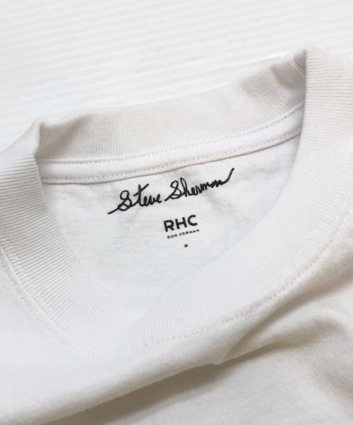 RHC Ron Herman（アールエイチシー ロンハーマン）RHC Ron Herman (アールエイチシー ロンハーマン) プリントTシャツ ホワイト サイズ:M 未使用品の古着・服飾アイテム