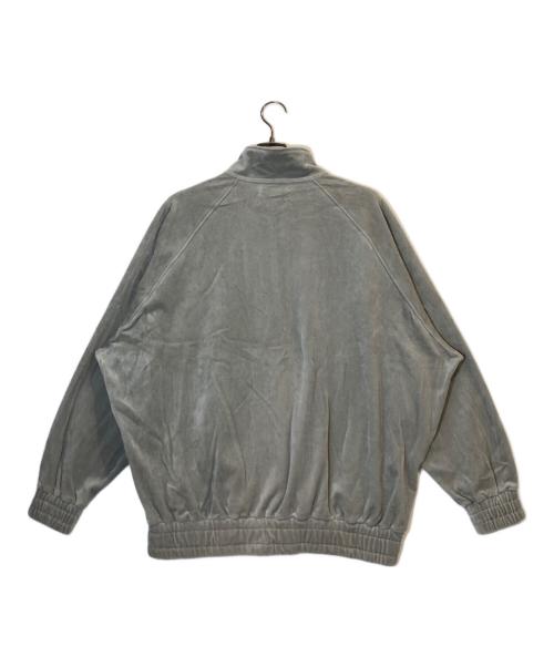 Graphpaper（グラフペーパー）Graphpaper (グラフペーパー) Compact Velour Track Jacket グレー サイズ:1の古着・服飾アイテム