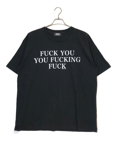 UNTORN（アントーン）UNTORN (アントーン) プリントTシャツ ブラック サイズ:Lの古着・服飾アイテム