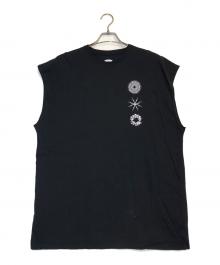 ACRONYM（アクロニウム）の古着「PIMA COTTON SLEEVELESS T-SHIRT［STRAIGHT FIT］」｜ブラック