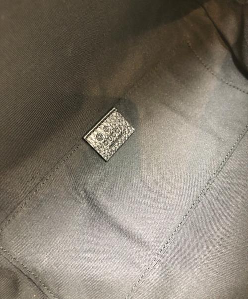 GUCCI（グッチ）GUCCI (グッチ) GGナイロンウエストバッグ ブラックの古着・服飾アイテム