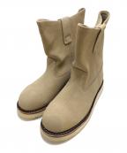 Schottショット）の古着「ウエリントンブーツ」｜ベージュ