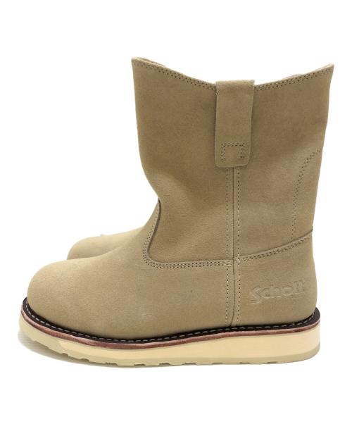 Schott（ショット）Schott (ショット) ウエリントンブーツ ベージュ サイズ:26.5の古着・服飾アイテム