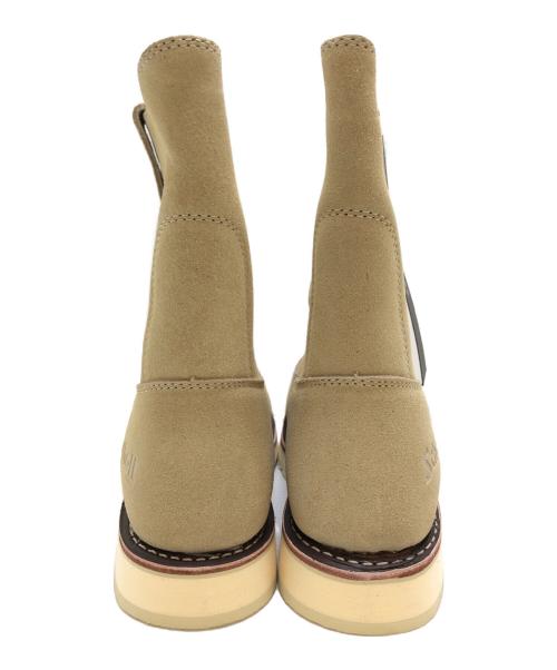 Schott（ショット）Schott (ショット) ウエリントンブーツ ベージュ サイズ:26.5の古着・服飾アイテム